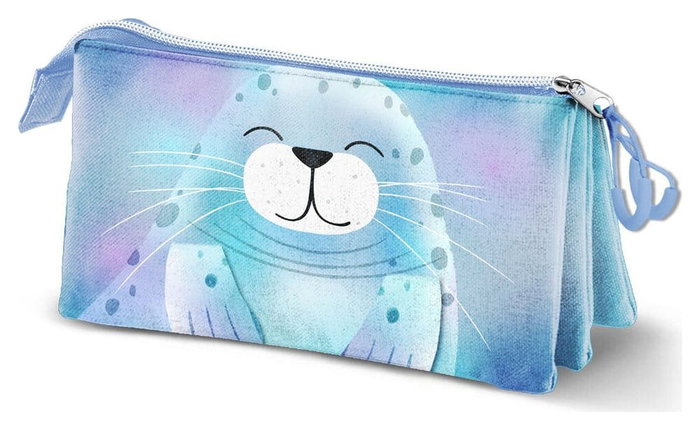 Karactermania Oh My Pop Sealy Estuche Portatodo Triple, Azul