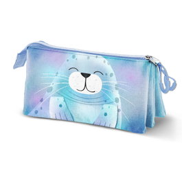 Karactermania Oh My Pop Sealy Estuche Portatodo Triple, Azul