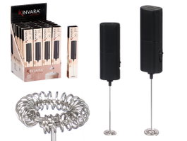 Kinvara Espumador Eléctrico Negro y Metal