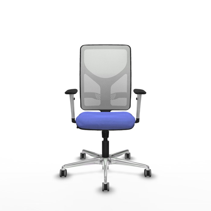 PIQUERAS Y CRESPO Silla de oficina Motilla con mecanismo Sincro, Azul claro y Blanco PIQUERAS Y CRESPO Silla de oficina Motilla con mecanismo Sincro, Azul claro y Blanco