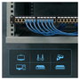 Extralink Patchpanel CAT5E STP V2 24 Puertos EX.9823