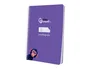 Liderpapel Cuaderno Espiral A5 Tapa Blanda 40 Hojas 75gr Cuadro Pautado 5mm Color Lila