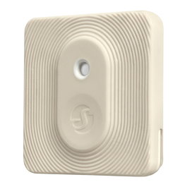 Shelly Plug & Play Blu ZB H&T Ivory - Sensor de Temperatura y Humedad con Bluetooth y Zigbee, a Batería, Color Marfil