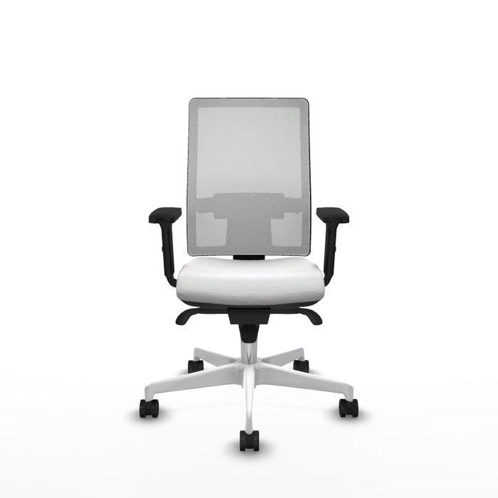 PIQUERAS Y CRESPO Silla de oficina Horna con mecanismo Sincro Blanco PIQUERAS Y CRESPO Silla de oficina Horna con mecanismo Sincro Blanco