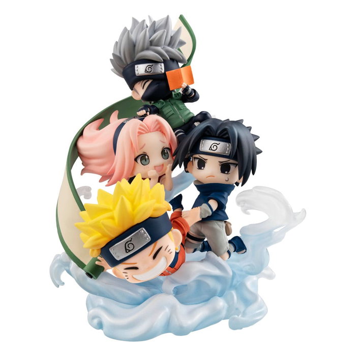 Shangri-La Frontier statua PVC FigUnity Gather here, Team 7 13 cm Shangri-La Frontier statua PVC FigUnity Gather here, Team 7 13 cm