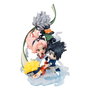 Shangri-La Frontier statua PVC FigUnity Gather here, Team 7 13 cm