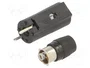 ESKA Portafusibles para fusibles cilíndricos THT 5x20mm 6,3A