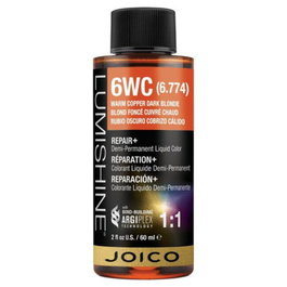 Joico Lumishine Demi Permanent Liquid 6WC Warm Copper Dark Blonde