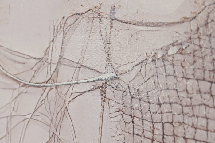 DKD Home Decor Cuadro Moderno Lienzo Marco Madera 143 x 103 x 4 cm (2 Unidades)