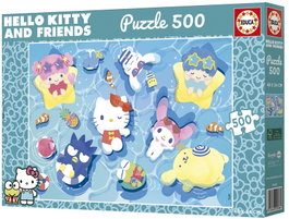 EDUCA BORRAS Puzzle 500 piezas Hello Kitty and Friends
