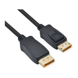 ROLINE DP2.1.1M Cable DisplayPort Macho a Macho 2.1, 1m, Soporte 10240x4320 Píxeles