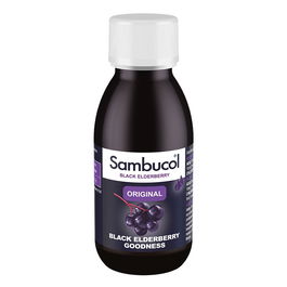 Original, Extracto de saúco negro, Apoye el sistema inmunológico, Jarabe, 120 ml