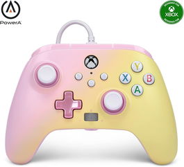 Power A Enhanced Mando Con Cable Xbox Series X|S Pink Lemonade Xbgp0003-01 POWER A XBGP0003-01