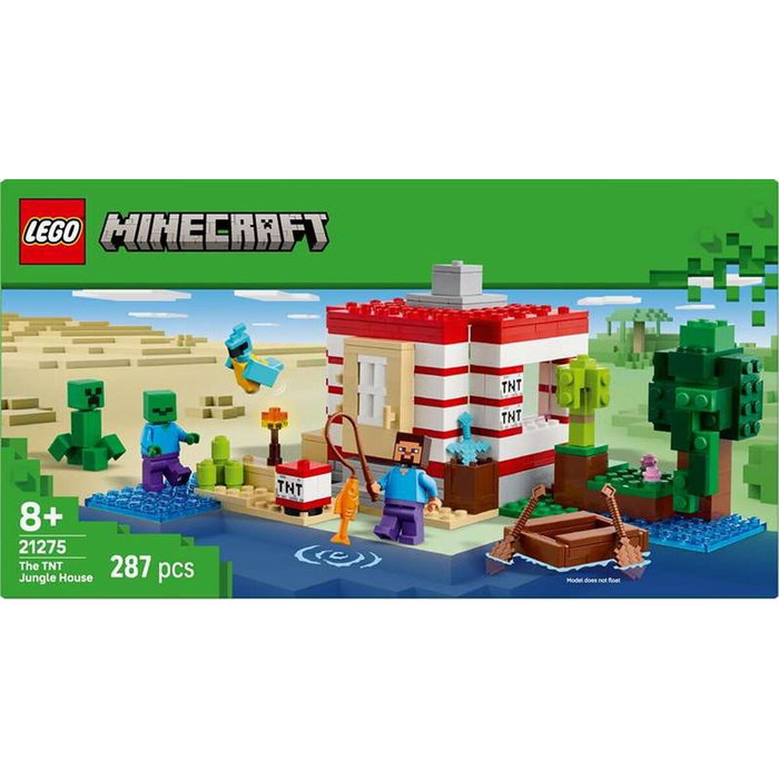 LEGO Minecraft La Casa-Dinamita de la Selva 21275