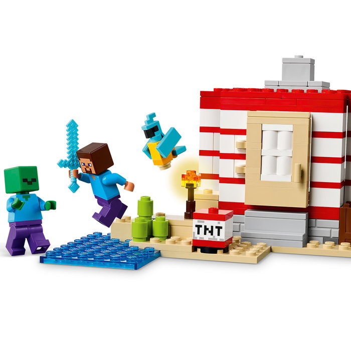 LEGO La Casa-Dinamita De La Selva Minecraft 21275