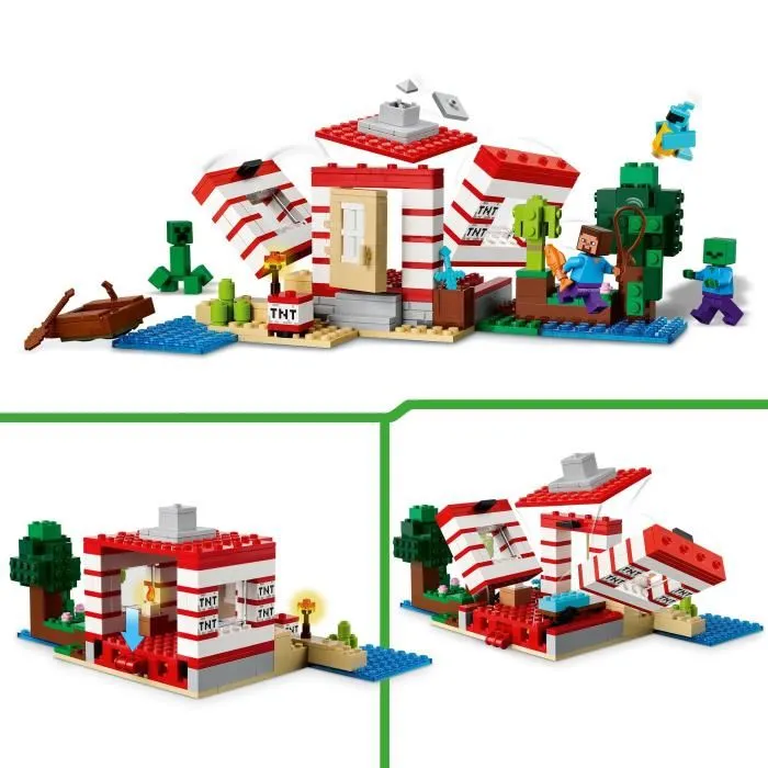 LEGO Minecraft La Casa-Dinamita de la Selva 21275