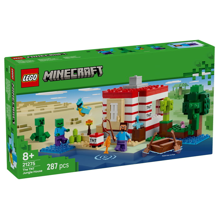 LEGO Minecraft La Casa-Dinamita de la Selva 21275