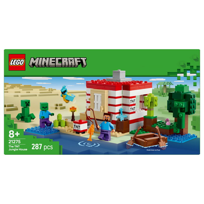LEGO Minecraft La Casa-Dinamita de la Selva 21275