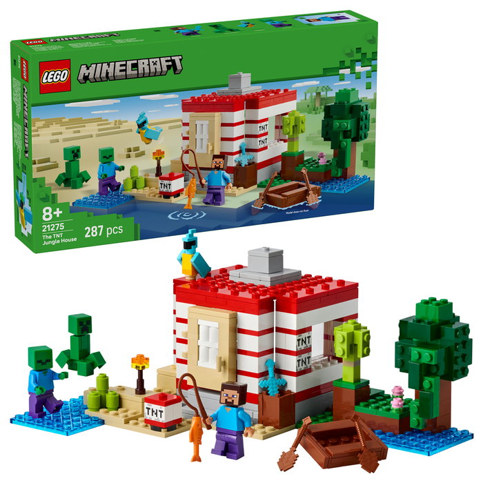 LEGO Minecraft La Casa-Dinamita de la Selva 21275