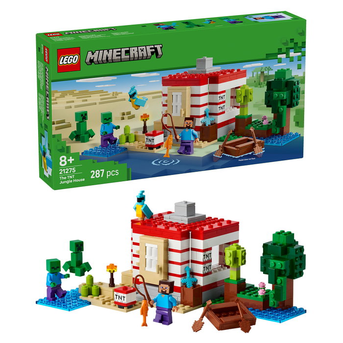 LEGO Minecraft La Casa-Dinamita de la Selva 21275