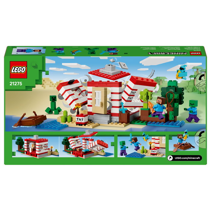 LEGO Minecraft La Casa-Dinamita de la Selva 21275