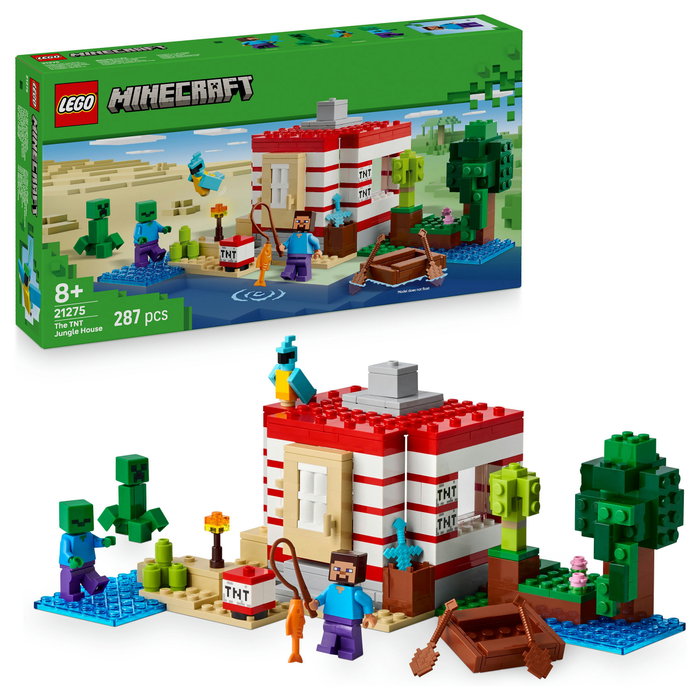 LEGO Minecraft La Casa-Dinamita de la Selva 21275