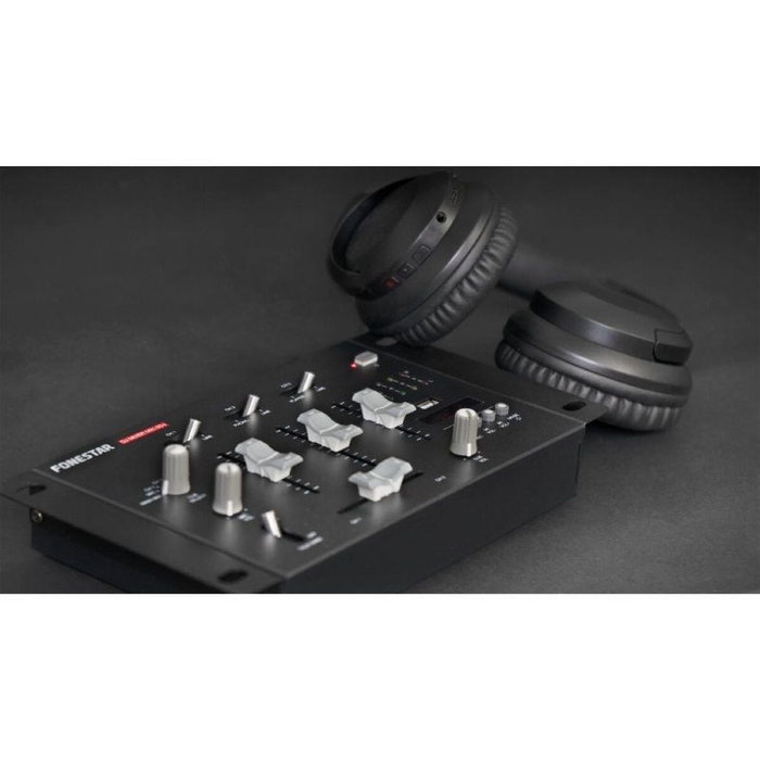 Fonestar MIX-3DJ Mezclador DJ Compacto Fonestar MIX-3DJ Mezclador DJ Compacto