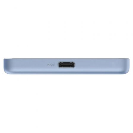 Xiaomi Super Slim Magnetic Power Bank 5000mAh WPB0507S, Batería Externa Carga Inalámbrica Magnética 15W y USB-C 22.5W, Ultracompacta, Azul, Incluye Cable USB-C