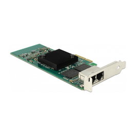 DeLOCK 89945 Tarjeta de Red Gigabit LAN 2 x RJ45 Intel I350 PCI Express x4