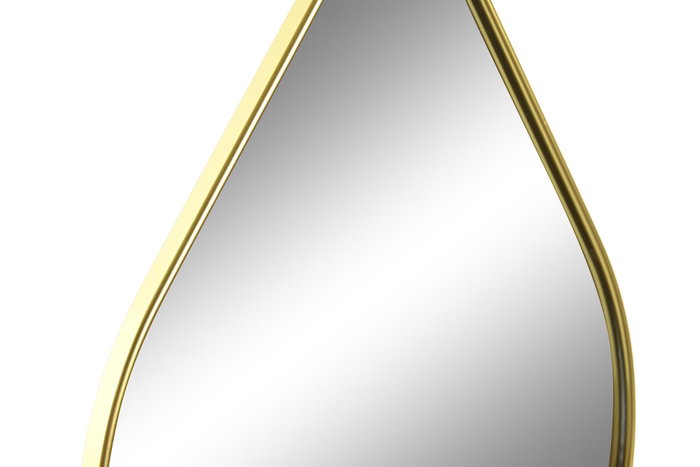 DKD Home Decor Espejo de Metal Dorado 28x1x38 cm DKD Home Decor Espejo de Metal Dorado 28x1x38 cm