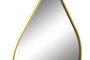 DKD Home Decor Espejo de Metal Dorado 28x1x38 cm
