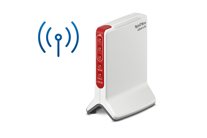AVM FRITZ!Box 6820 LTE Wireless Router con 4G LTE y Wi-Fi 4 AVM FRITZ!Box 6820 LTE Wireless Router con 4G LTE y Wi-Fi 4