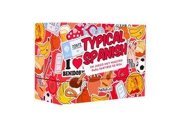 Hello Fun Juego Typical Spanish. Juego para reír. 14,8x10x7 cm