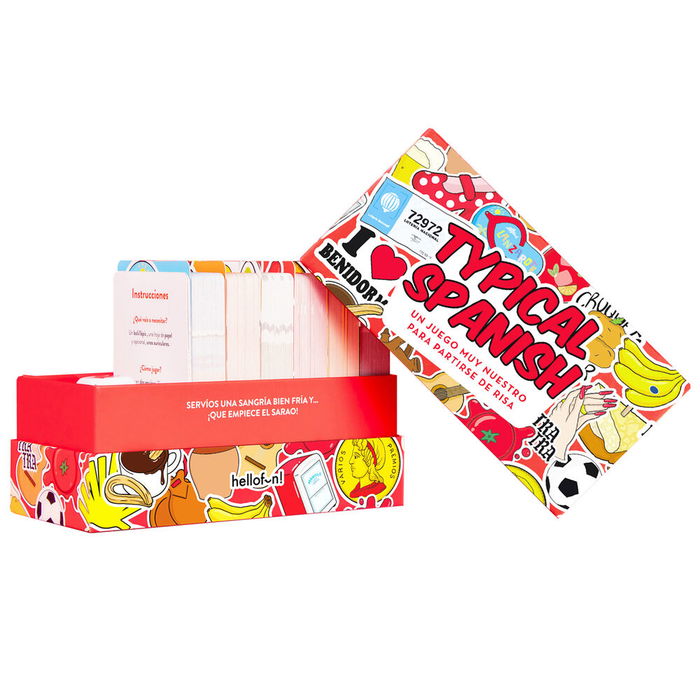 HELLOFUN! Juego Typical Spanish español para +4 jugadores, +12 años (14,8x10,8x7cm)