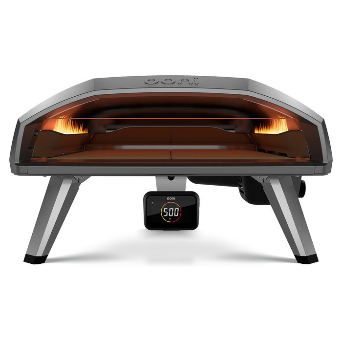 Ooni Karu 2 Pro UU-P2EE00 - Horno de Pizza para Exterior, 46 cm, Negro/Plata, Calienta a 500 °C