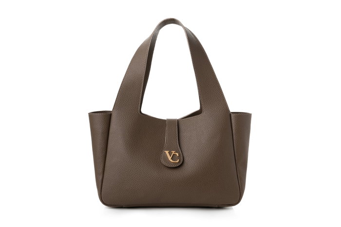 Vince Camuto Mink Bolso Tote Piel de Polivinilo Color Visón Vince Camuto Mink Bolso Tote Piel de Polivinilo Color Visón