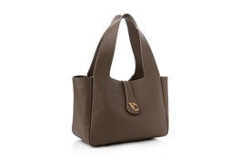 Vince Camuto Mink Bolso Tote Piel de Polivinilo Color Visón