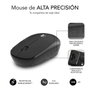 Subblim Harmony Pack Mousepad XL y Ratón Inalámbrico Negro