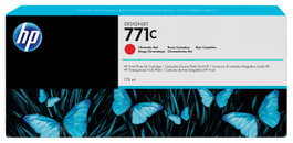HP Cartucho de Tinta 771C Rojo Cromático 775ml