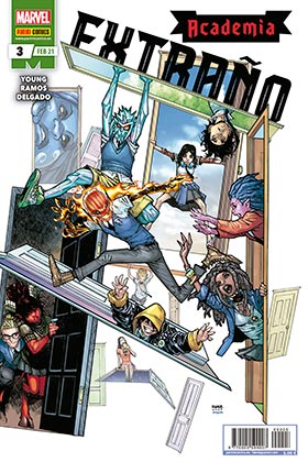 Panini España S.A. Academia Extraño 01 (Strange Academy 12 y Death of Doctor Strange) de Marvel con Humberto Ramos