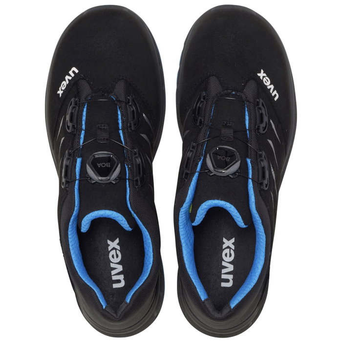 uvex Zapatos de seguridad 2 trend BOA S1P Talla 44 Ancho 11