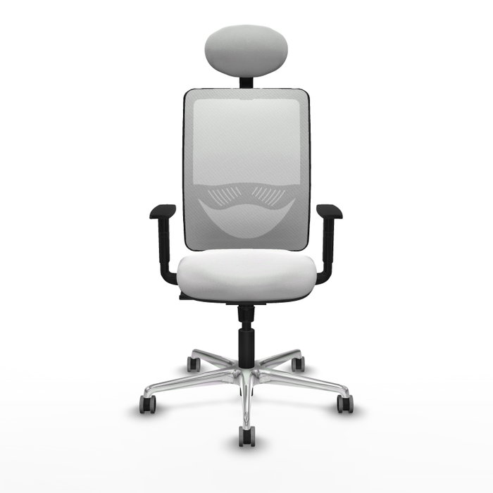 PIQUERAS Y CRESPO Silla de oficina Zulema Blanca con Mecanismo Sincro PIQUERAS Y CRESPO Silla de oficina Zulema Blanca con Mecanismo Sincro