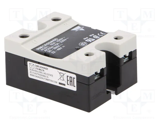 CARLO GAVAZZI RM1A23A50 Relé de semiconductor monofásico 50A