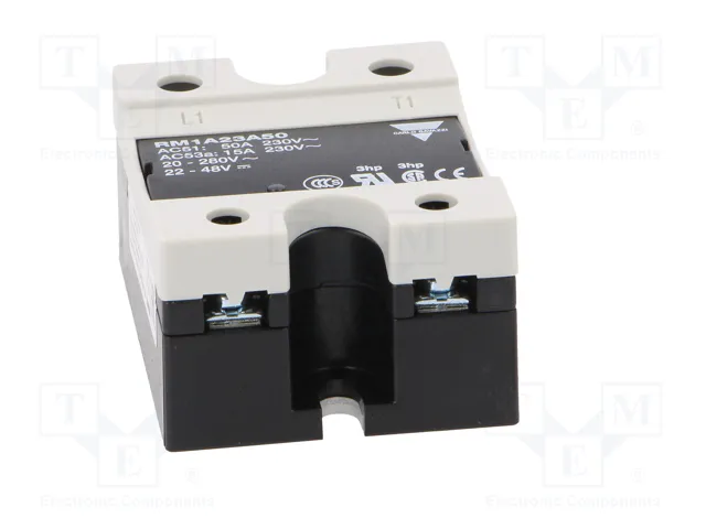 CARLO GAVAZZI RM1A23A50 Relé de semiconductor monofásico 50A