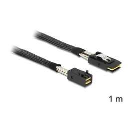 DeLOCK Cable Mini SAS HD SFF-8643 a SFF-8087 1m, 36 Pin, Macho/Macho, Negro
