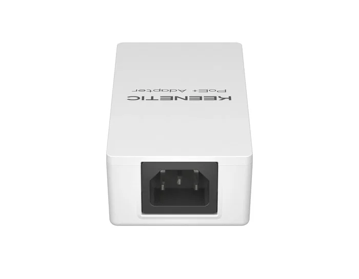 Keenetic KN-4510 Adaptador PoE+ Gigabit Ethernet con Fuente 30W para Puntos de Acceso Wi-Fi, Cámaras IP y Teléfonos IP - Blanco Keenetic KN-4510 Adaptador PoE+ Gigabit Ethernet con Fuente 30W para Puntos de Acceso Wi-Fi, Cámaras IP y Teléfonos IP - Blanco
