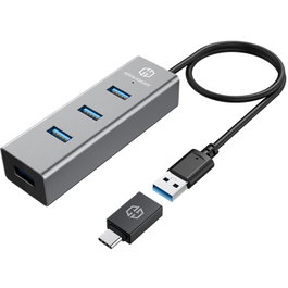GrauGear USB-HUB 4x USB 3.0 Ports Type-A retail