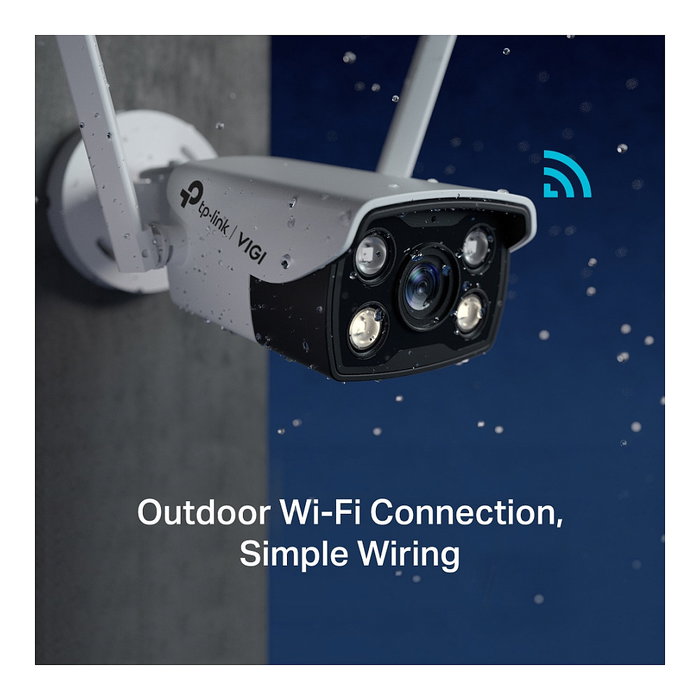 TP-Link VIGI C340-W 4MP Cámara de Seguridad IP Exterior Wi-Fi