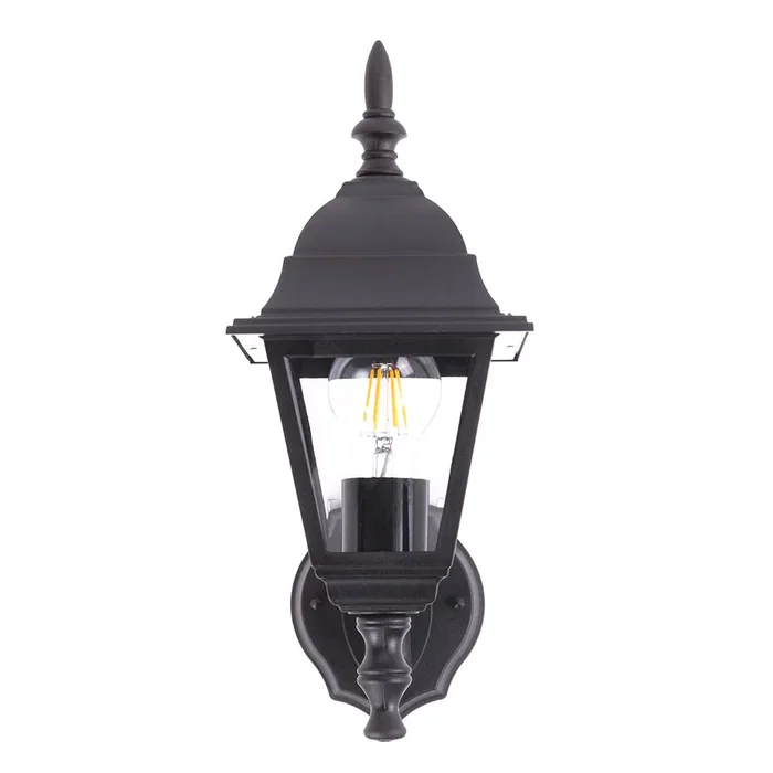 Artux Aplique de Pared IP65 E27 sin Lámpara HO-0107-01S-UP