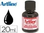 Artline Tinta Recambio Negro para Rotulador Pizarra Blanca Bote 20 ml